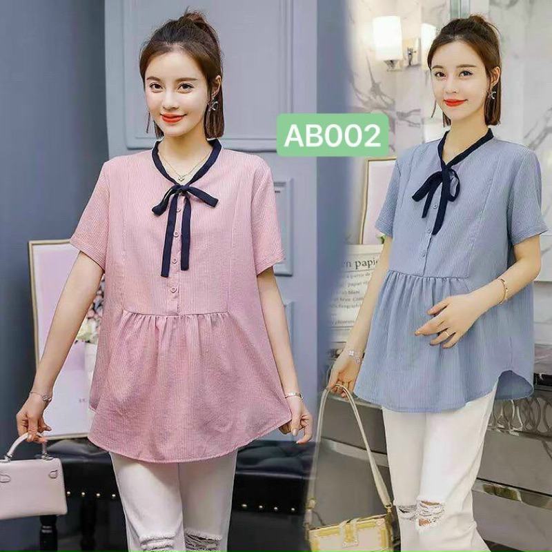 12 mẫ Áo Bầu công sở  - AB063