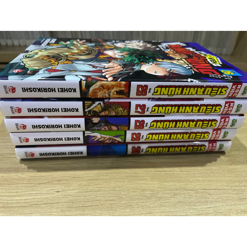 My hero academia / học viện siêu anh hùng vol 26-30 có quà tặng kèm