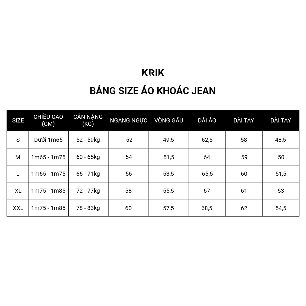 Áo Khoác Jeans Nam KRIK Phong Cách Hàn Quốc Màu Xanh Sáng Trẻ Trung Form Classic AK5024