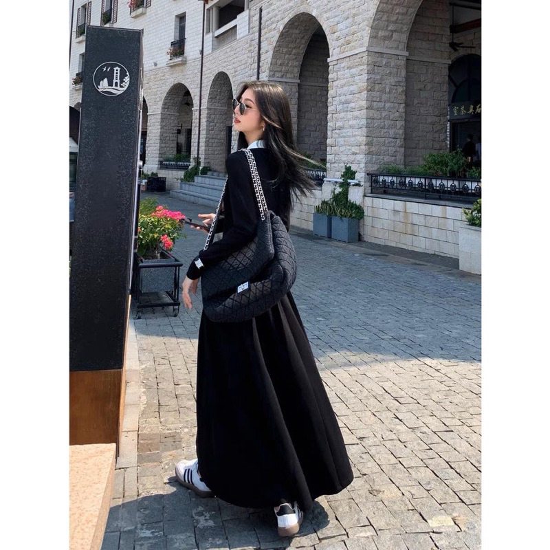 Đầm QCCC cổ polo size L new