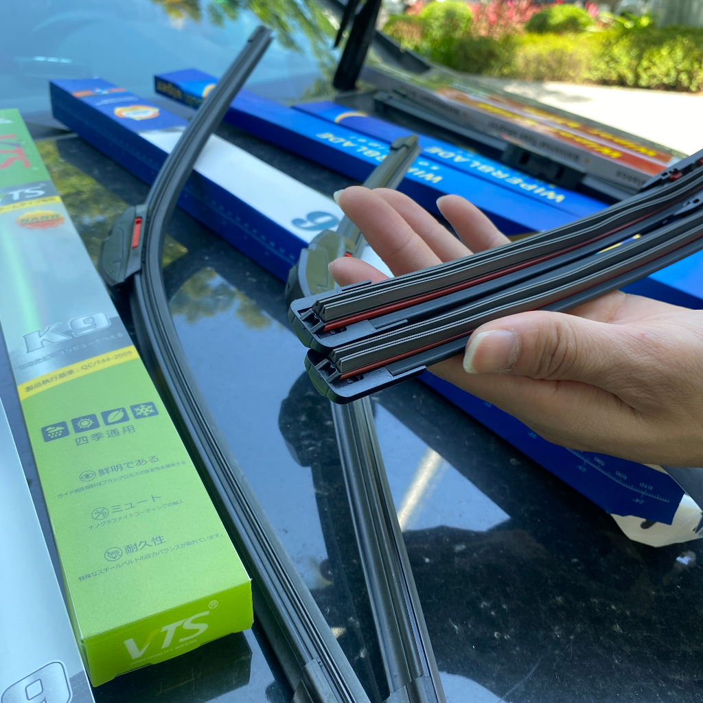 Gạt mưa ô tô 4 lưỡi silicon Wiper Gen 3, gạt mưa silicon dòng 4 lưỡi các hãng xe toyota, hyundai, honda, kia, mazda