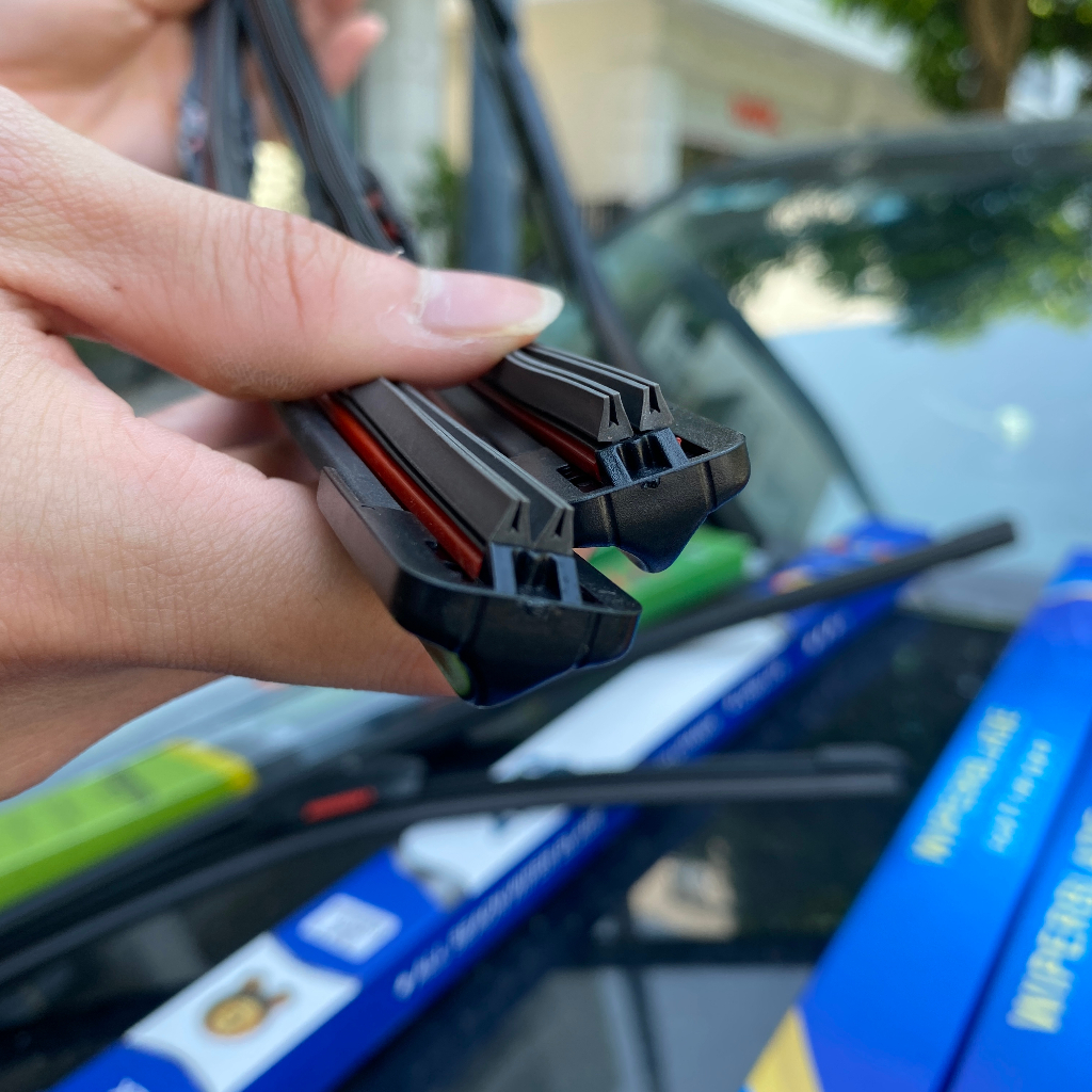 Gạt mưa ô tô 4 lưỡi silicon Wiper Gen 3, gạt mưa silicon dòng 4 lưỡi các hãng xe toyota, hyundai, honda, kia, mazda