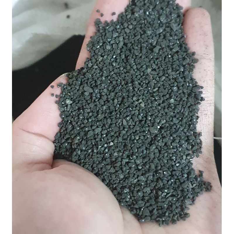 Cát thạch anh đen phủ nền, trang trí hồ thủy sinh 1kg