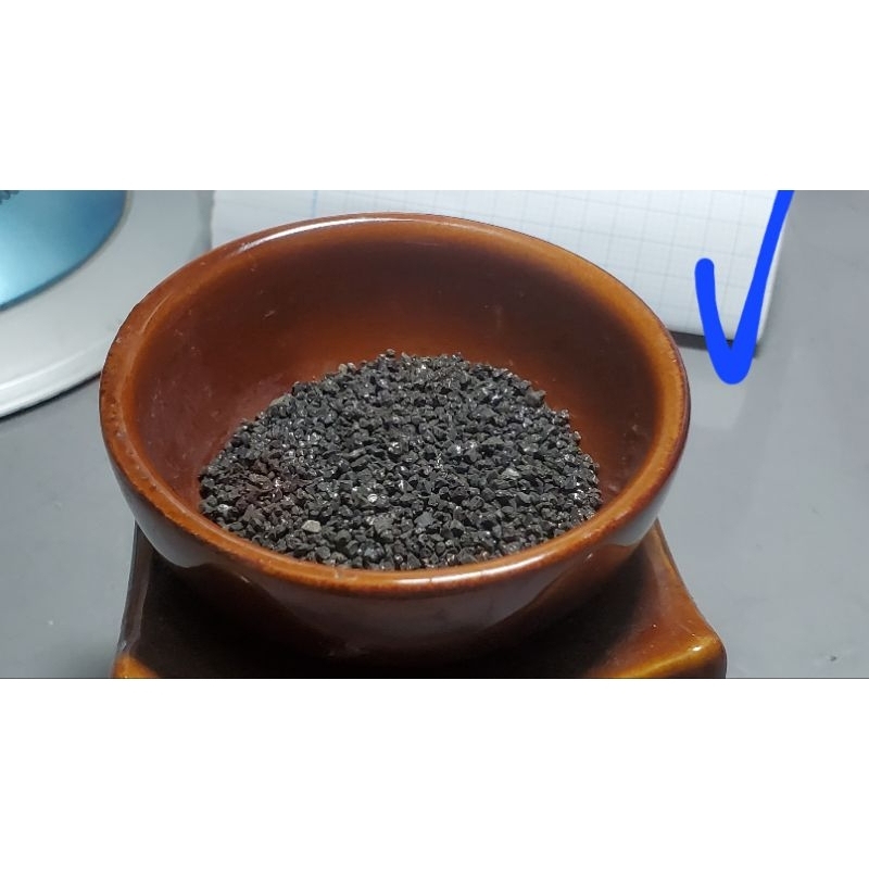 Cát thạch anh đen phủ nền, trang trí hồ thủy sinh 1kg