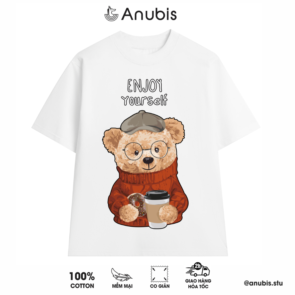 Áo Thun Unisex Teddy Thư Giãn Anubis Store