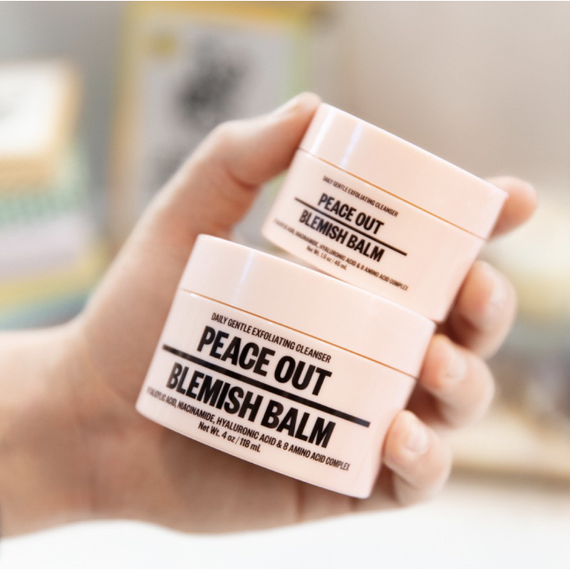Sáp tẩy trang Peace Out Daily Blemish fullsize 105ml $22