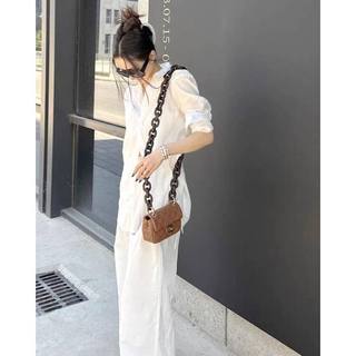 Set đũi trắng quần dài cúc Leighton Eclipse Clothing