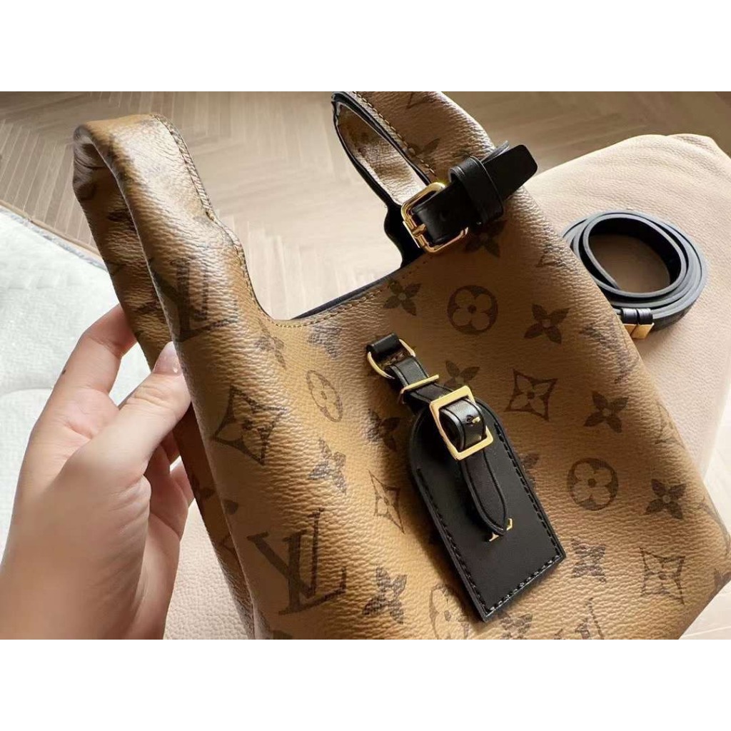 TÚI LV PICOTIN SZ18 DA BÒ