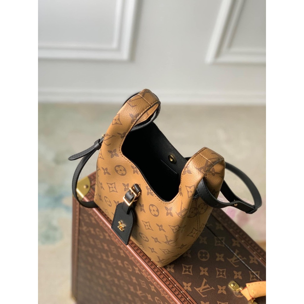 TÚI LV PICOTIN SZ18 DA BÒ