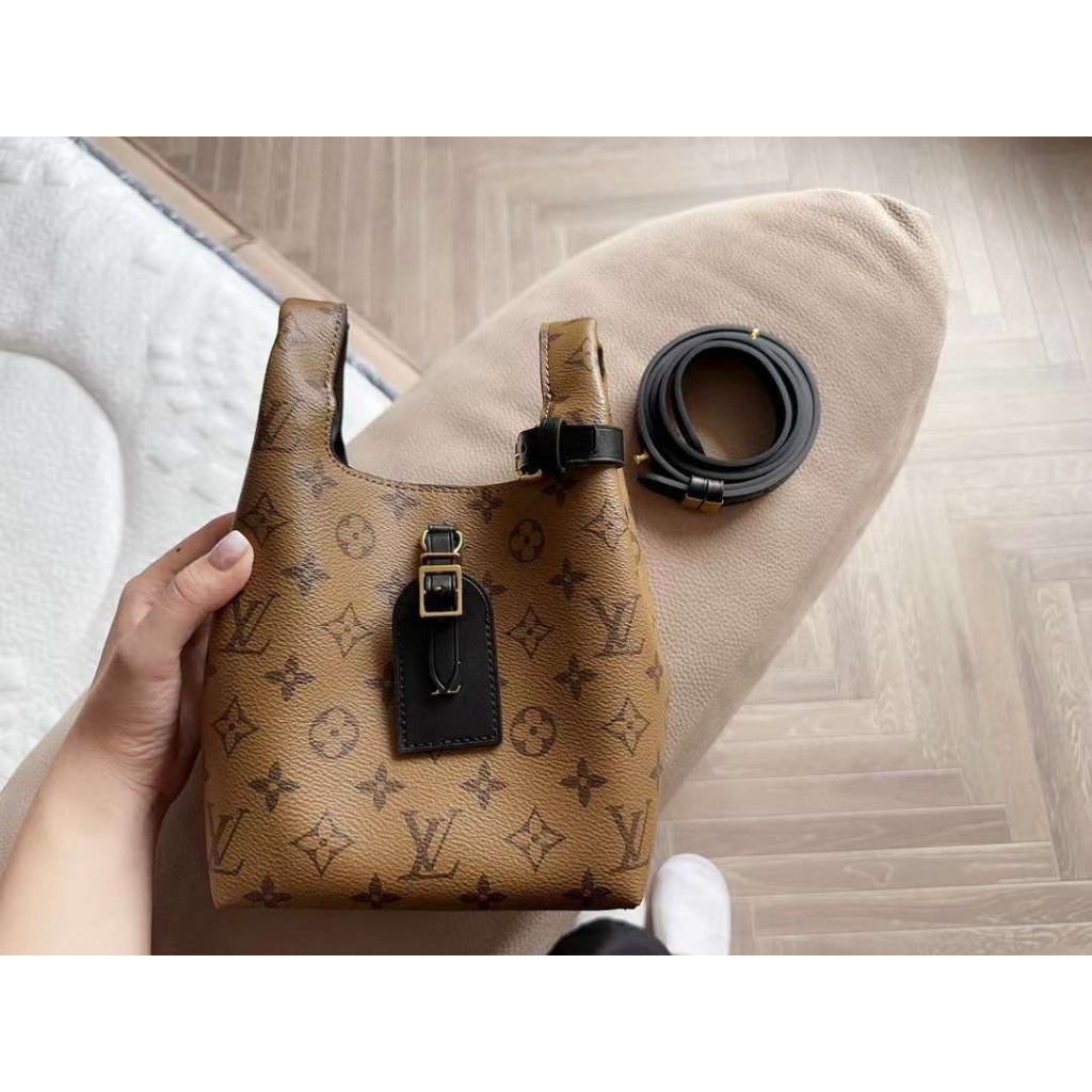 TÚI LV PICOTIN SZ18 DA BÒ