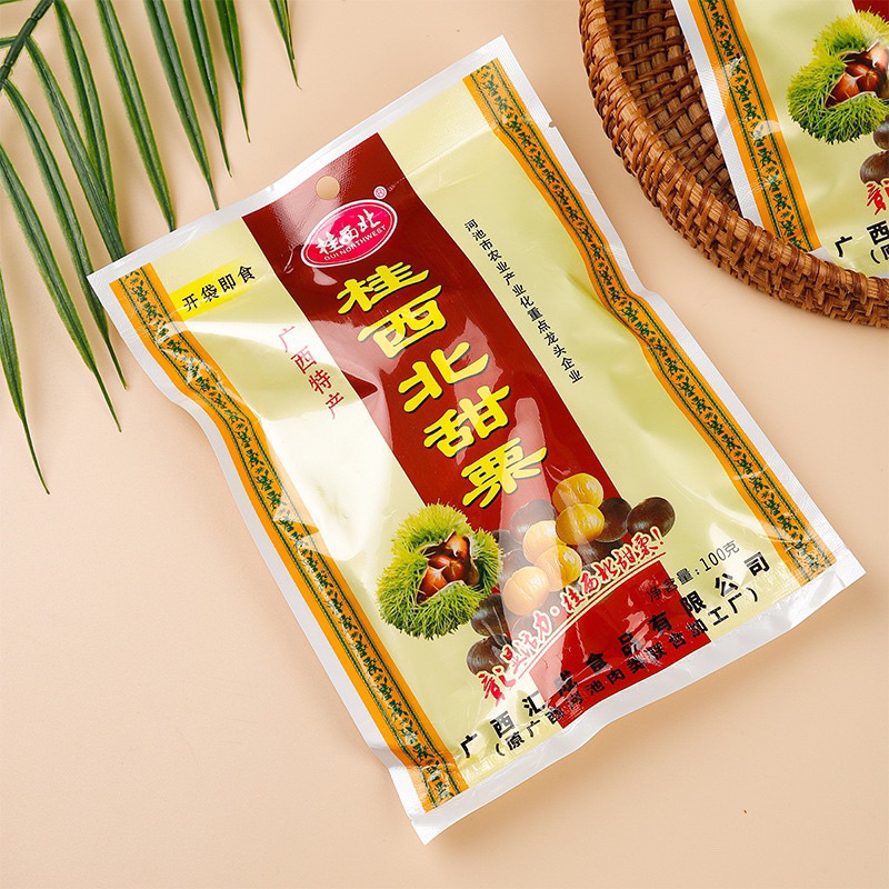 Hạt dẻ tẩm mật ong Trùng Khánh túi 100gram