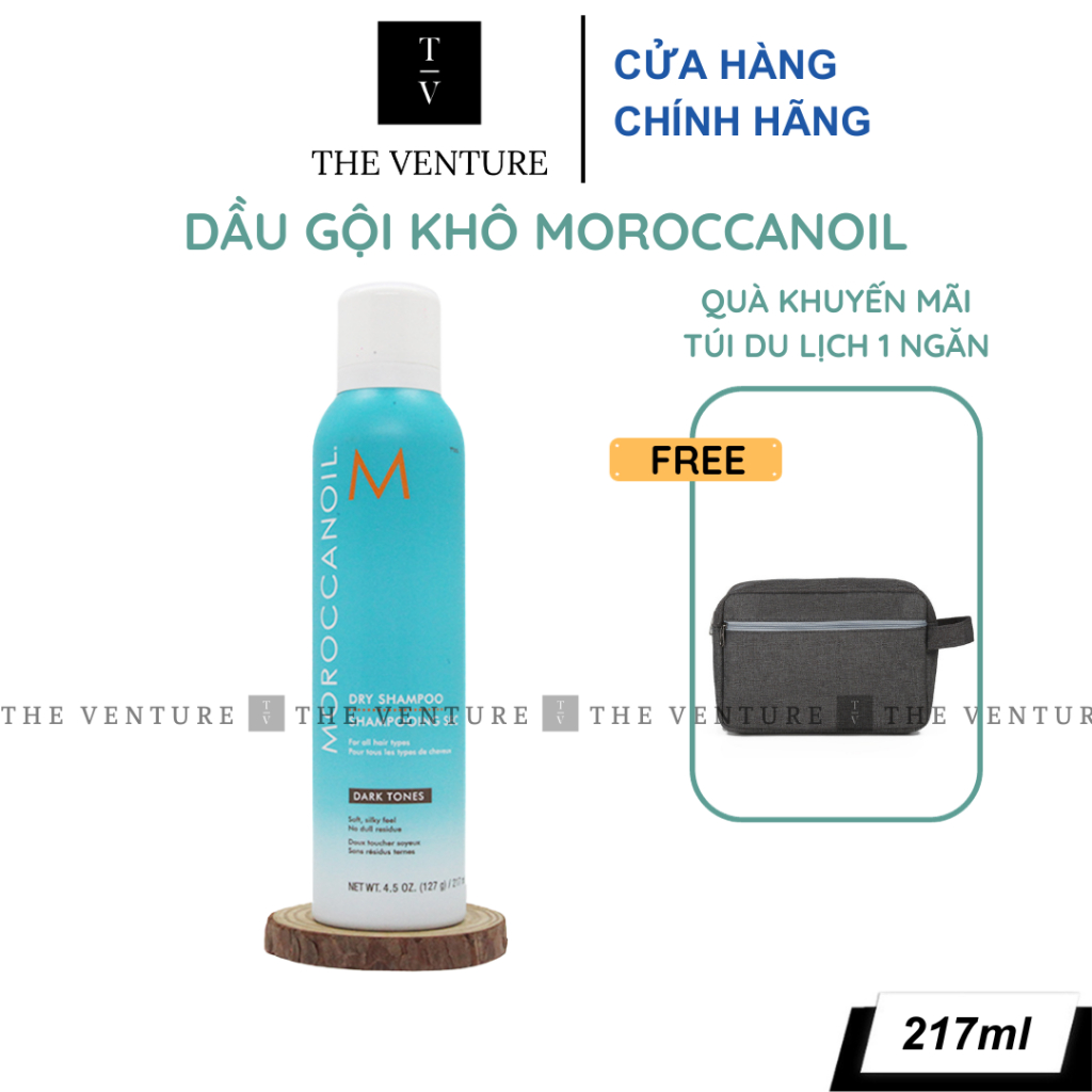 Dầu Gội Khô Moroccanoil Dark Tones Dành Cho Tóc Tối Màu Chính Hãng