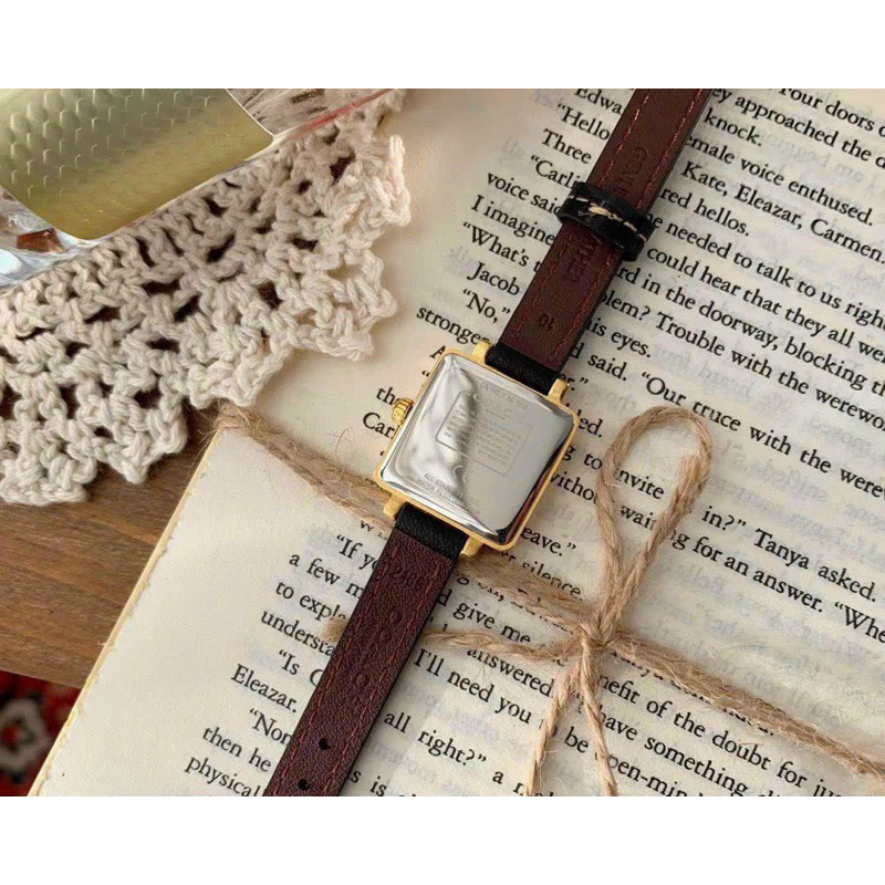 Đồng Hồ Nữ Coach 14503695 họa tiết hoa trà nhỏ xinh lên tay cực yêu ạ