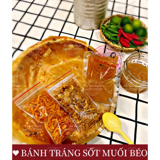 BÁNH TRÁNG SỐT MUỐI BÉO - ❗Vị đậm đà , péo péo mặn mặn nhẹ