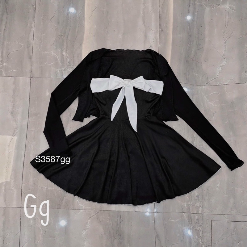 ❤️Set đầm ống kèm hình thật