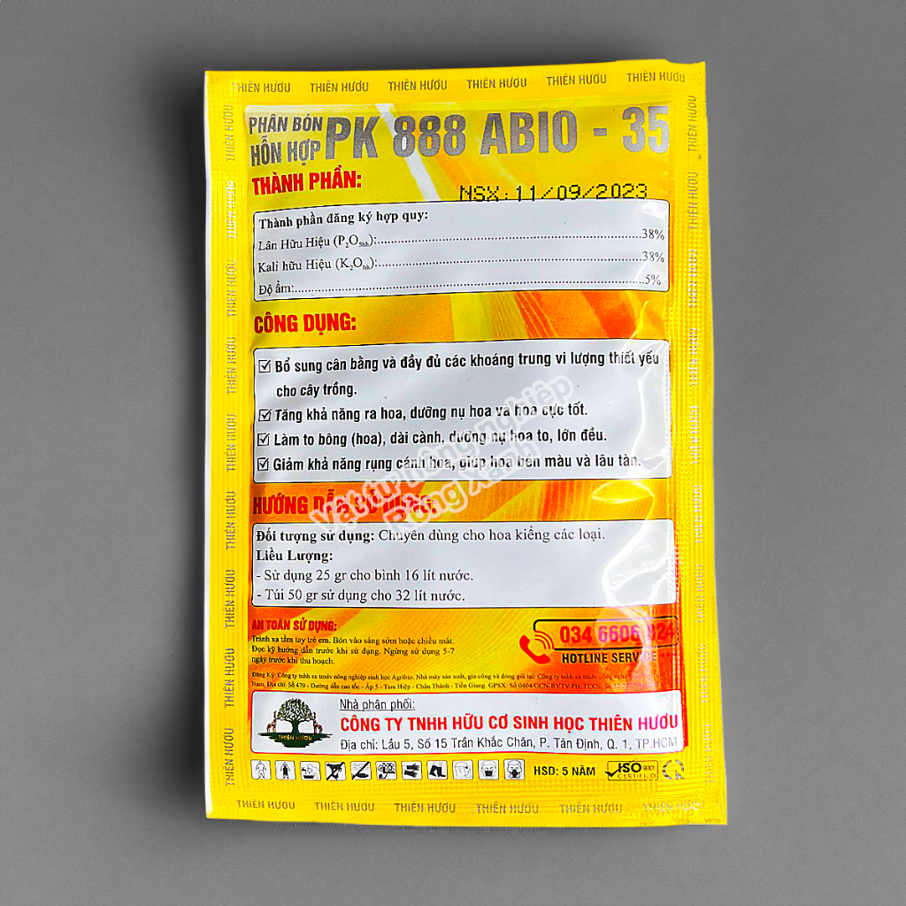 Combo phân bón kích ra hoa tạo mầm hoa dưỡng hoa bông to bự bông cho hoa kiểng CBTNKMSDBTH50