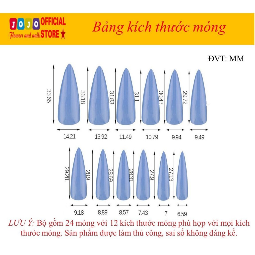 Set 24 móng giả,Nailbox thiết kế đính charm,đính đá trang nhã sang chảnh LyLy mã PP52