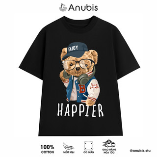 Áo Thun Unisex Teddy Happier Anubis Store