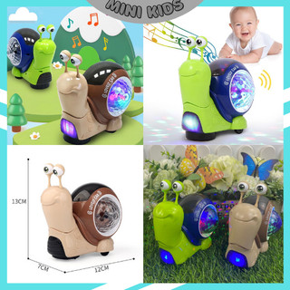 Đồ chơi Ốc Sên gật gù Xoay 360 độ, có nhạc đèn di chuyển, các mẫu robot chuyển động