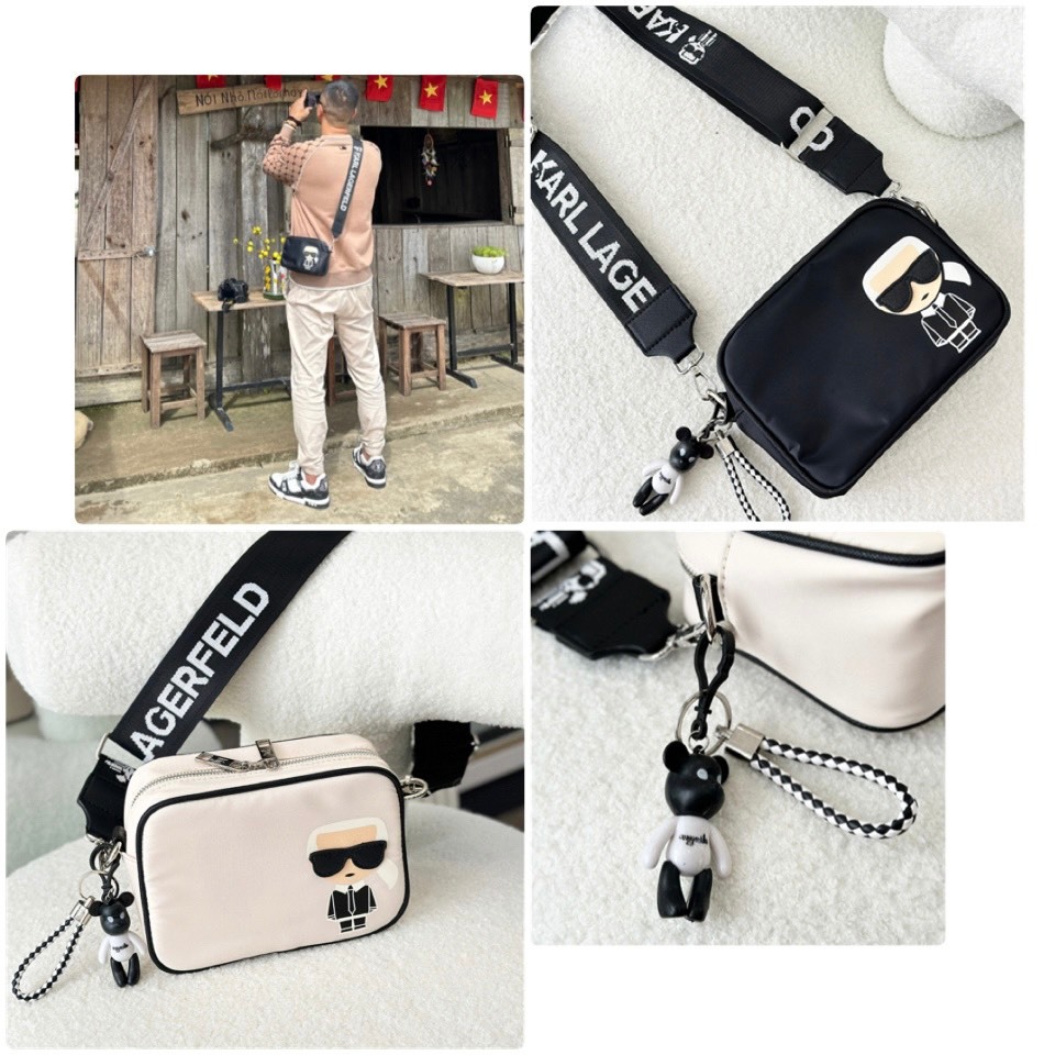 TÚI KARL CHẤT VẢI DÙ UNISEX SZ20