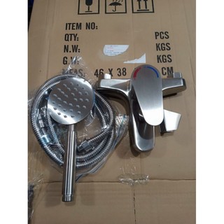 Bộ Vòi củ sen tắm nóng lạnh inox 304 khuyến mãi Giá Rẻ tại Tphcm