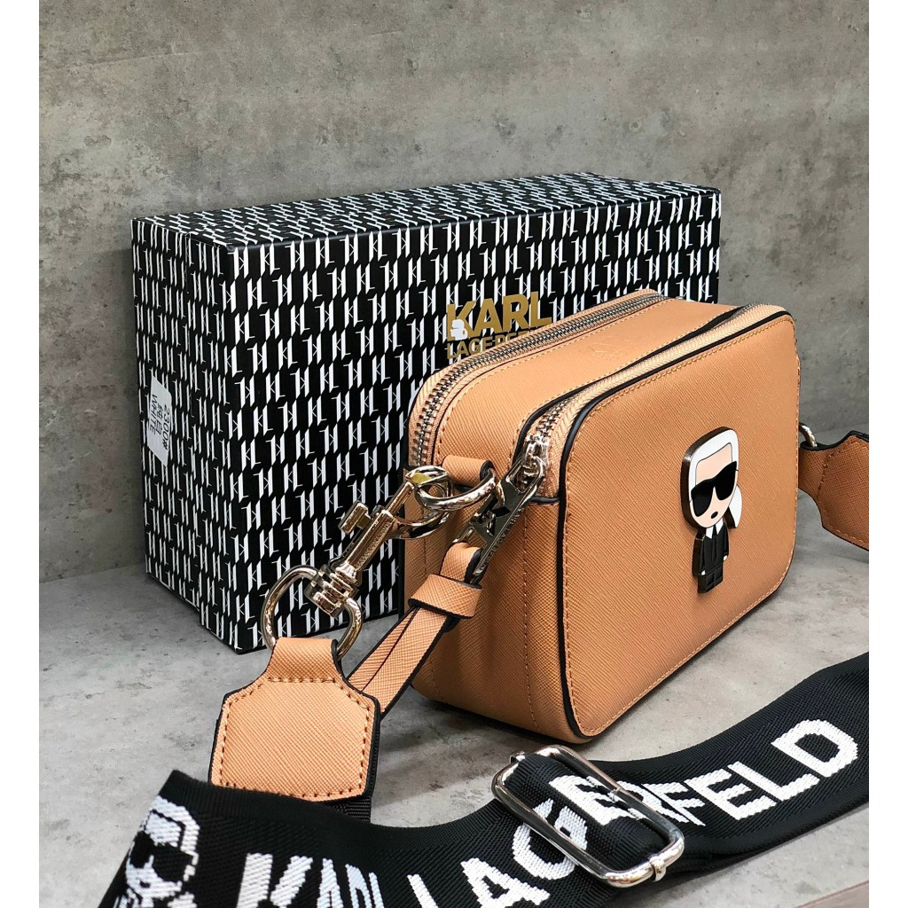 TÚI KARL QUAI THÊU LOGO