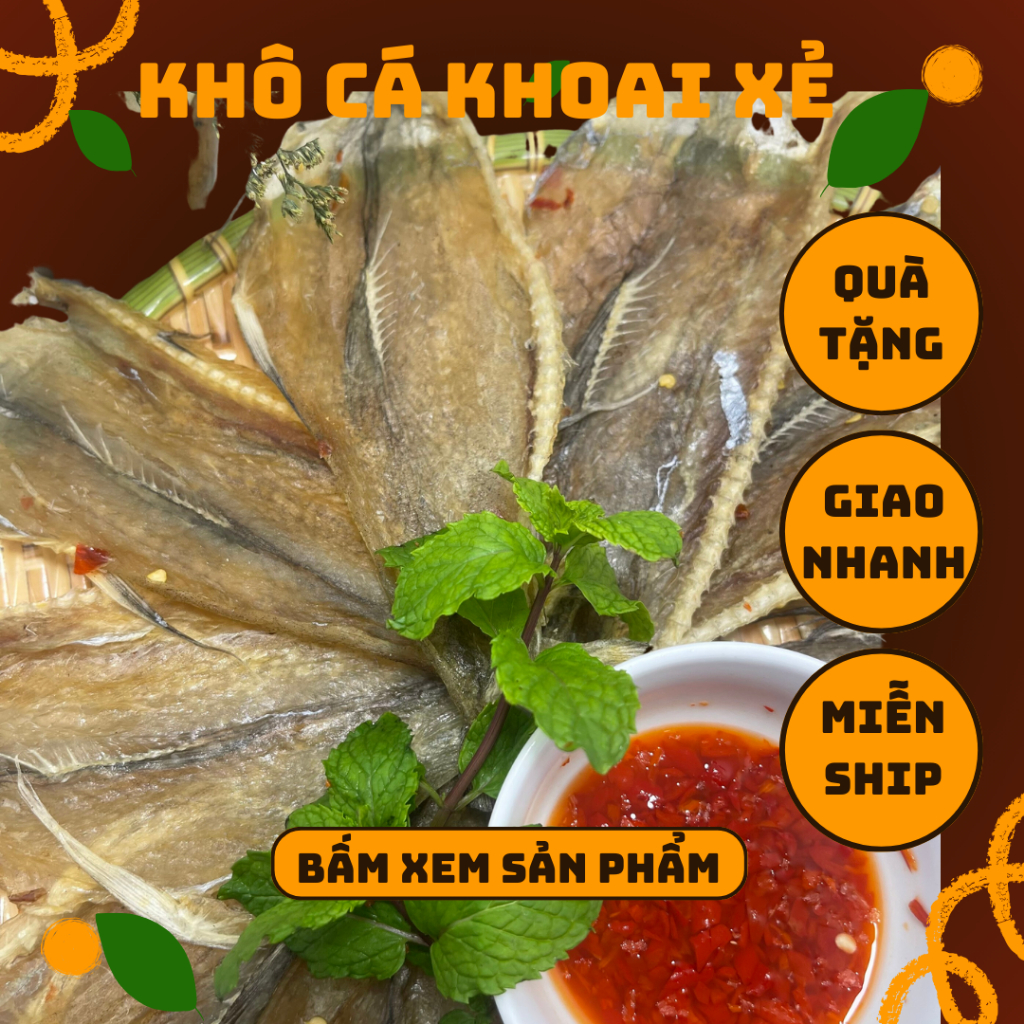 Khô cá khoai, khô khoai xẻ  hàng loại ngon chất lượng - Ăn Vặt Nhà Tý