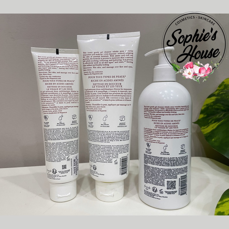 Sữa rửa mặt Fresh Soy Face Cleanser