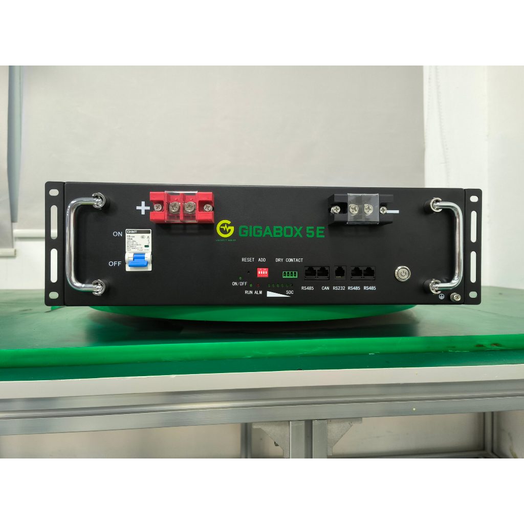PIN LITHIUM GIGABOX 5E CHO HỆ THỐNG ĐIỆN NĂNG LƯỢNG MẶT TRỜI - BẢO HÀNH 03 NĂM