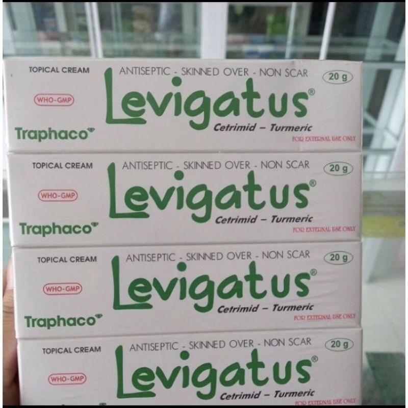 Kem nghệ levigatus( sát khuẩn, liền da, tránh sẹo)