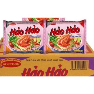 Thùng 30 gói mỳ tôm Hảo Hảo tôm chua cay