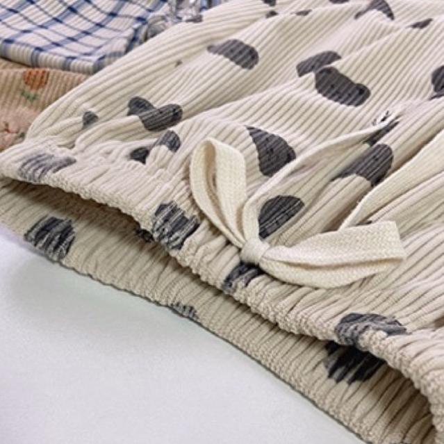 Quần dài thu đông cho bé trai bé gái phong cách Hàn Quốc đáng yêu