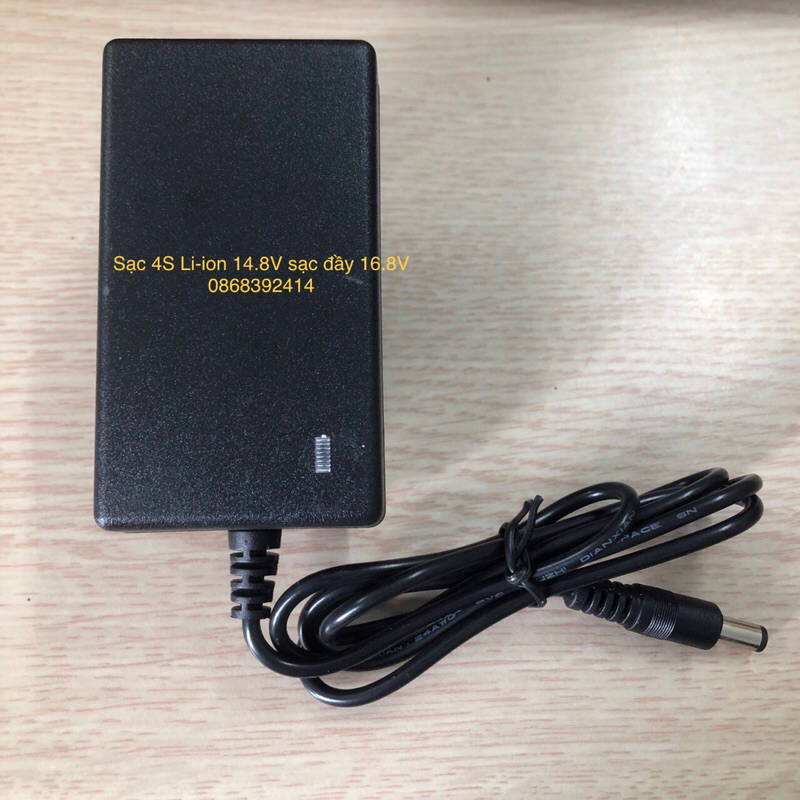 Sạc Li-ion 4S 14.8V sạc đầy 16.8V