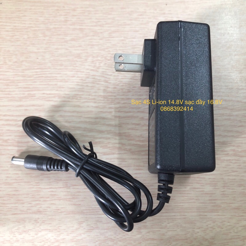 Sạc Li-ion 4S 14.8V sạc đầy 16.8V