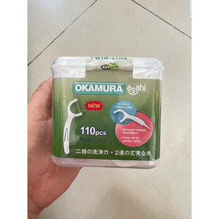 TĂM CHỈ KẼ RĂNG HỘP 110 QUE OKAMURA NHẬT