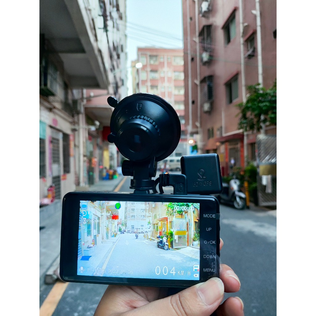 Camera hành trình ô tô Wifi A8 Plus xem qua điện thoại, ghi hình trước sau kèm tốc độ, độ phân giải Full HD