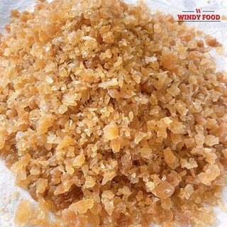 Đường phèn mật mía, đường phèn vàng kết tinh tự nhiên từ mật mía nguyên chất ở làng găng nghệ an-túi 1kg đường phèn mịn