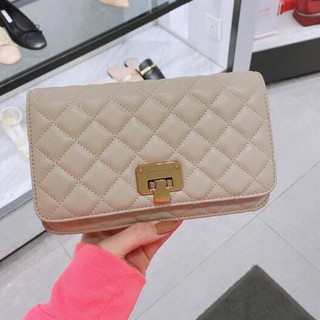 Túi xách thời trang c&k trám ô chỉ may 20cm trẻ trung cá tính