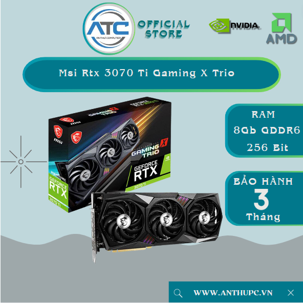 VGA Msi Rtx 3070 Ti Gaming X Trio 8GB