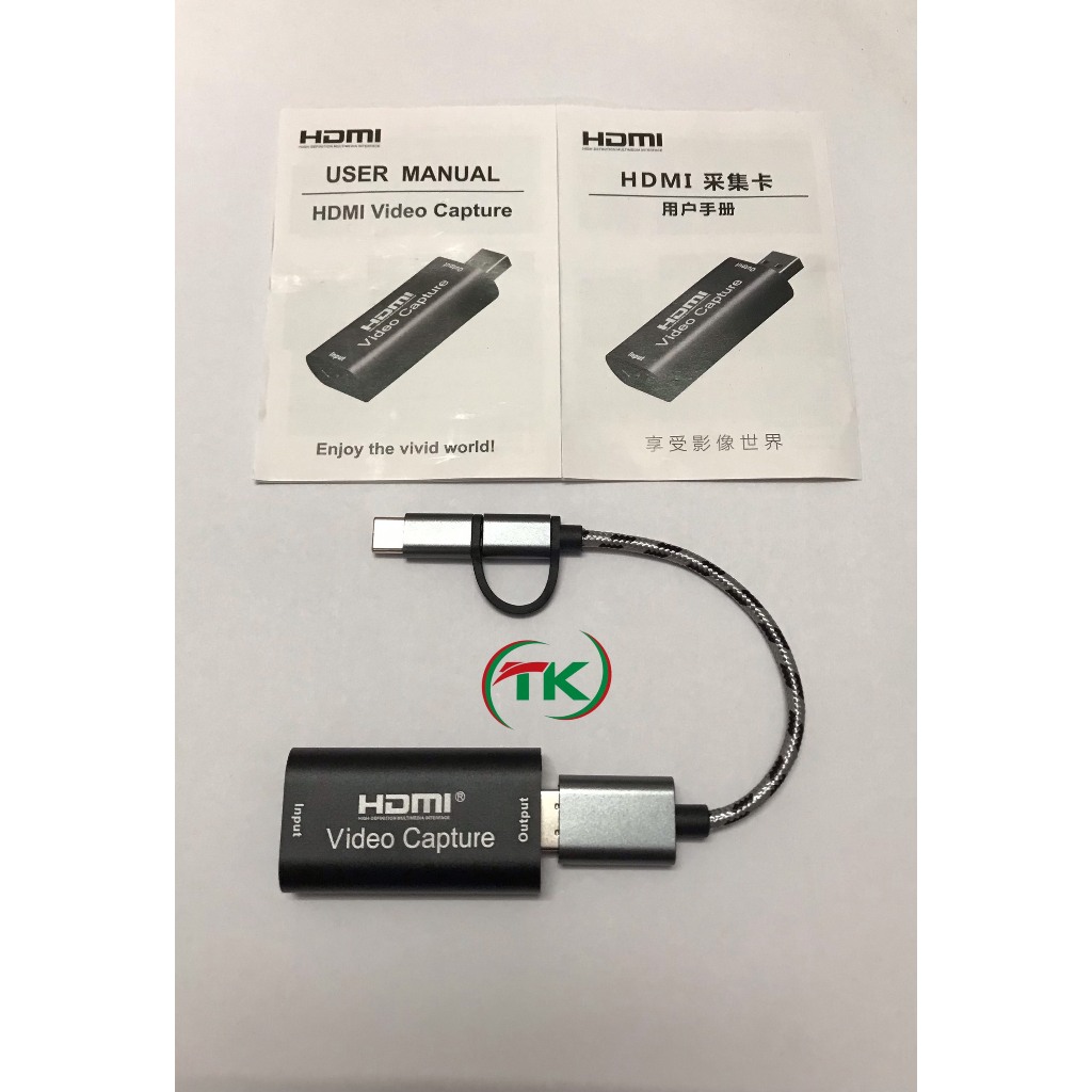 Bộ chuyển đổi HDMI qua điện thoại Android biến điện thoại thành màn hình test Camera