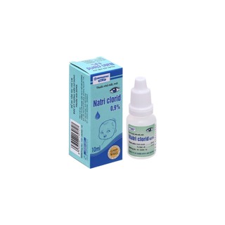 Dung dịch nhỏ mắt Natri Clorid HDpharma 0.9% vệ sinh mắt, mũi lọ 10ml