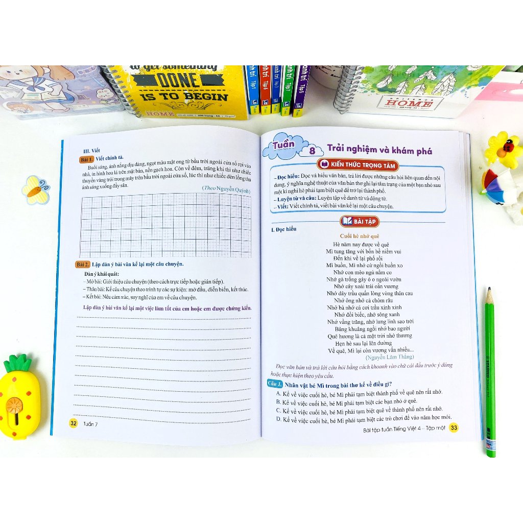 Sách - Bài Tập Tuần Tiếng Việt Lớp 4 - Biên Soạn Theo Chương Trình GDPT Mới - Kết Nối - ndbooks