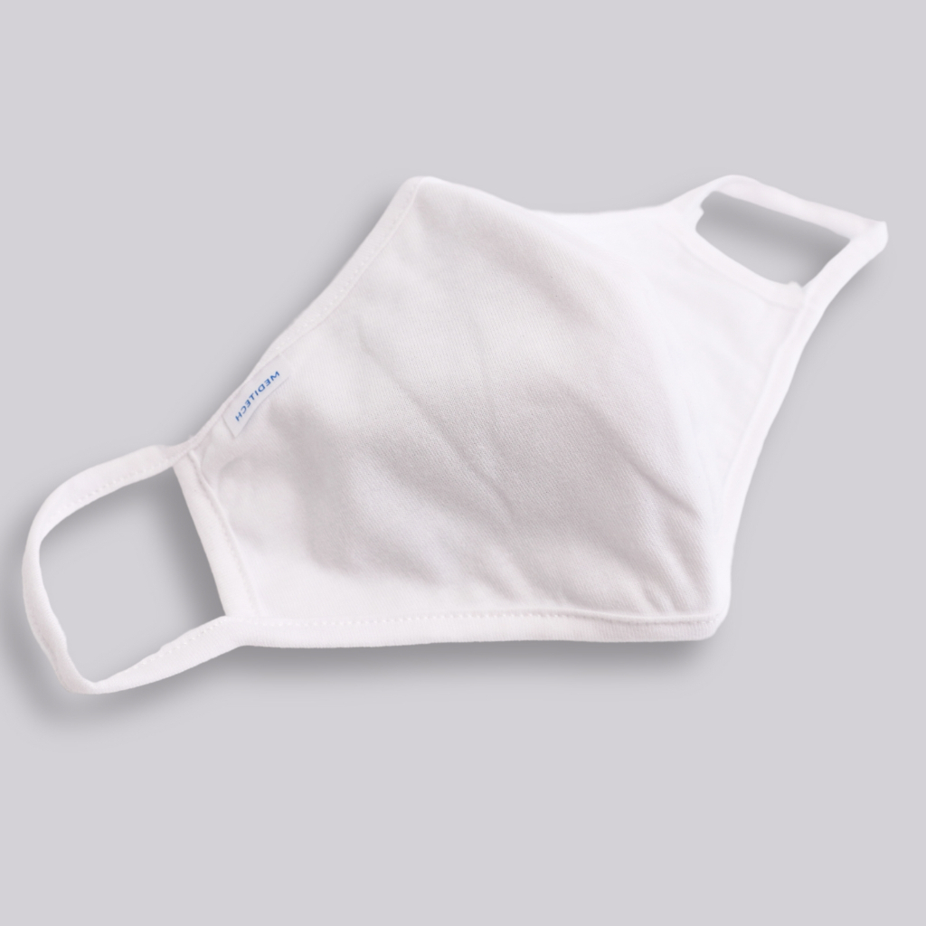 Khẩu trang đen vải cotton THE WIND thoáng khí mềm mịn