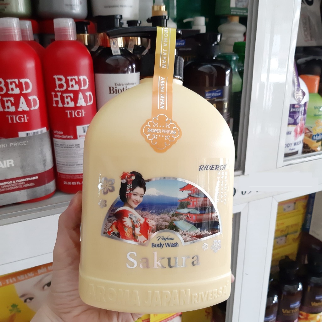 Sữa Tắm Trắng Da Riversa hương nước hoa Chính hãng