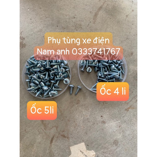 Ốc vít nhọn xoáy nhựa 4 li 5 li