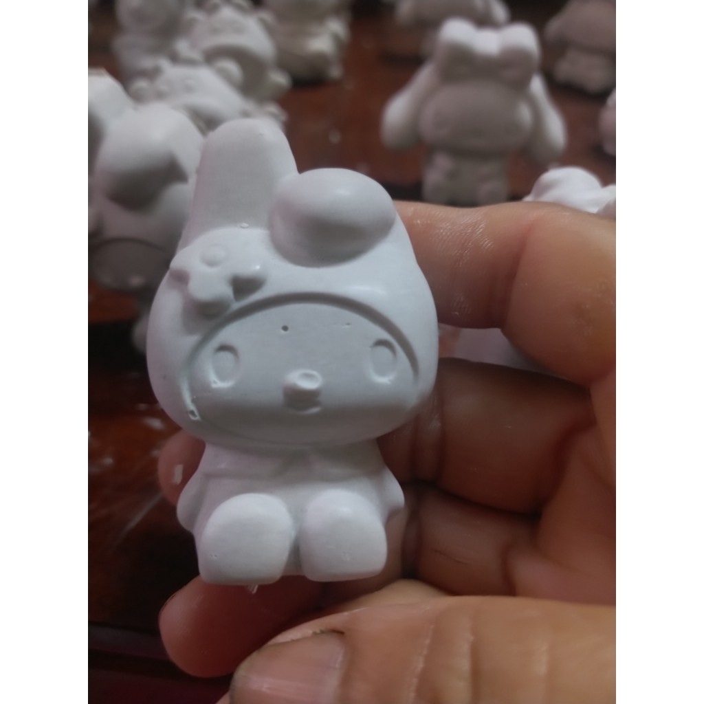 Combo 12 tượng nhỏ xinh cho bé trai, gái. Có kèm màu, bút.