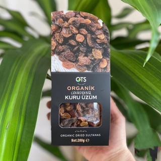 Nho khô hữu cơ Sultanas OTS Organik 200gr - Leaf Organic