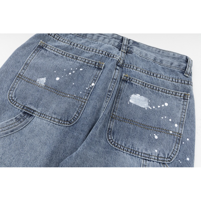 ⚡️ORDER⚡️Quần Short Jean Gallery Dept Vẩy Sơn 2023 - Jean Gallery Dept Denim Short / Quần Bò Gallery Dept Lửng