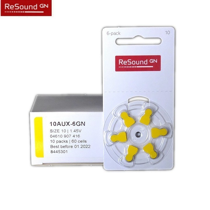 Pin Cúc Áo LR44 Cho Máy Trợ Thính VHP220, Pin Máy Trợ Thính GM-910  ReSound A10 PR70