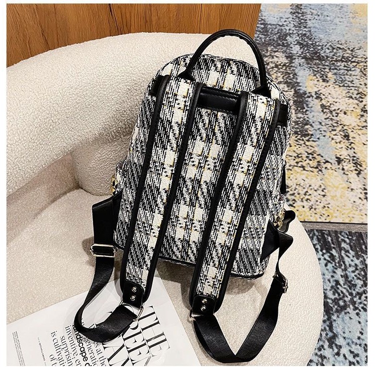 Balo nữ vải dạ thời trang đi chơi phong cách hàn quốc HH 581